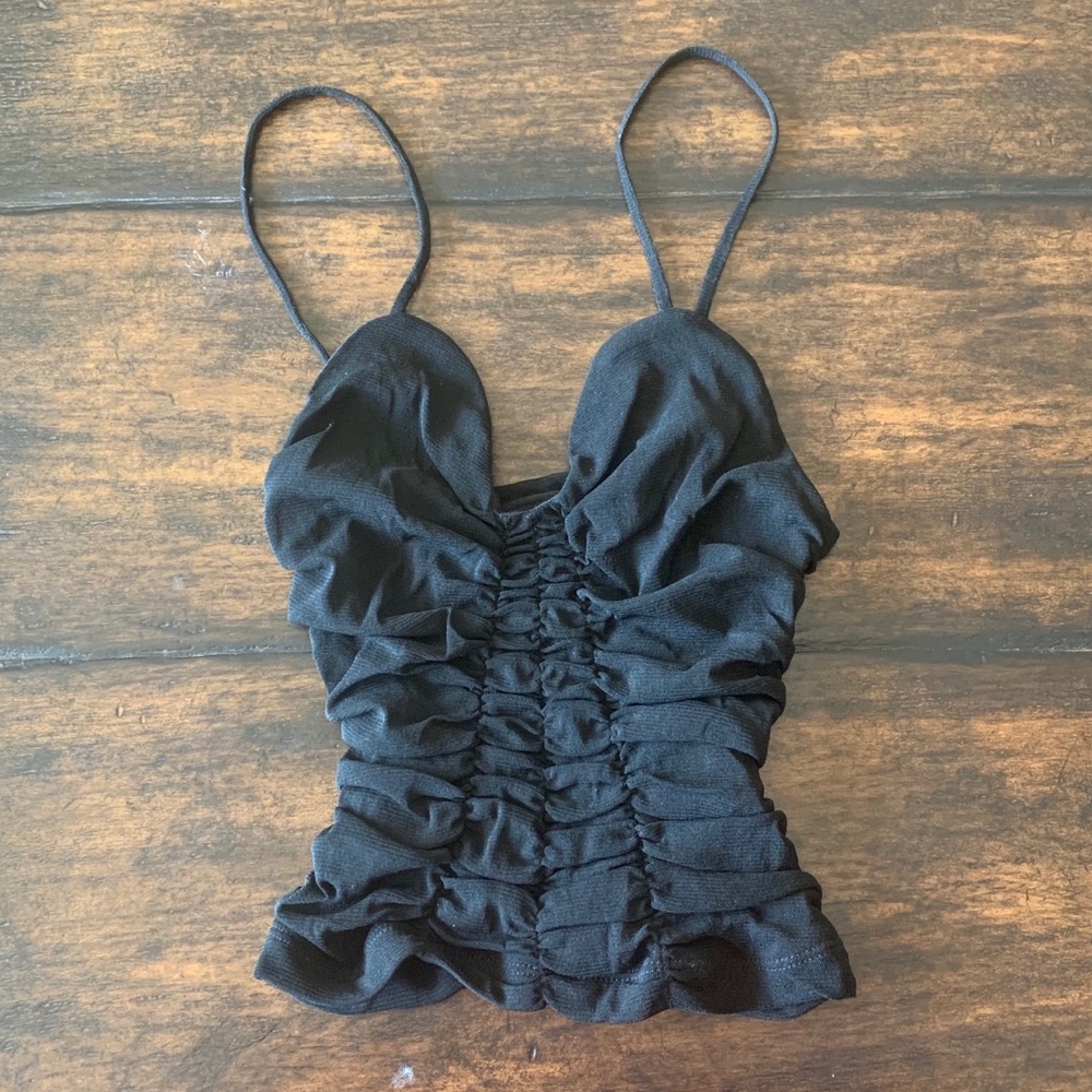 Urban Outfitters black crop top